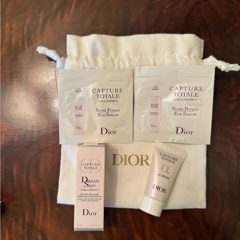 Dior Capture Totale Skincare Set w/ Eye Serums and Creams